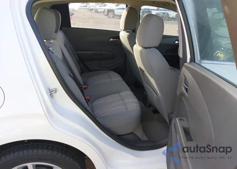 2016 Chevrolet Sonic Lt Auto из США, поврежденный, VIN 1G1JC6SB0G4167127